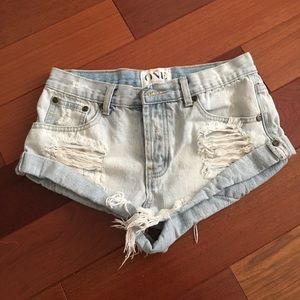 one teaspoon light wash bandits